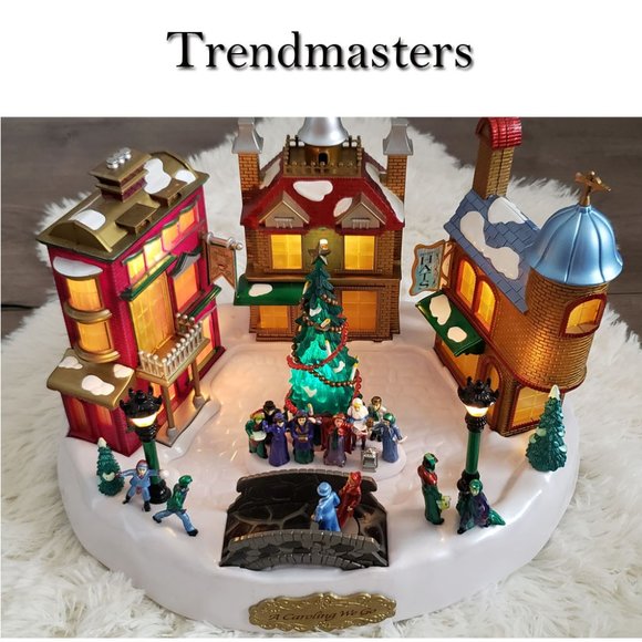 Vintage Trendmasters A Caroling We Go Village